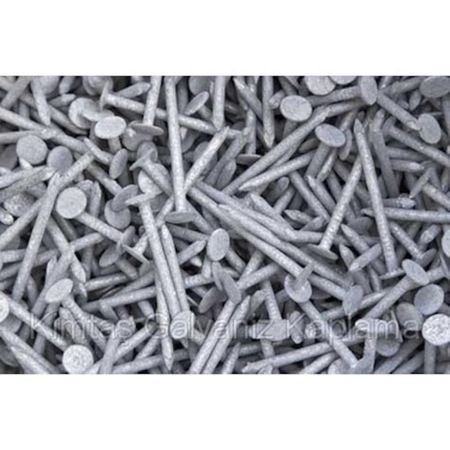 Galvanizli Inşaat Çivisi 1Kg. - Kalaylı Çivi - Tekne Çivisi 7 CM