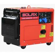 Solax 8.5GF-LDE Marşlı Kabinli Monofaze Dizel Jeneratör