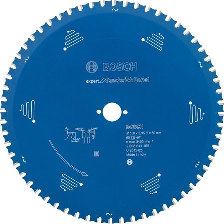 Bosch Sandviç Panel 350x30 MM 60 Diş Expert Daire Testere Bıçağı