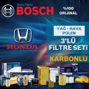 Honda Civic 1.6 Fc5 Bosch Filtre Bakım Seti 2017-2021 (495330781)
