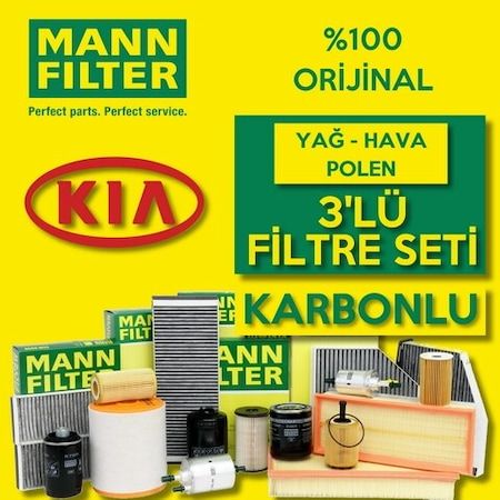 Kia Sportage 1.6 Gdi Mann Filtre Bakım Seti 2010 - 2016
