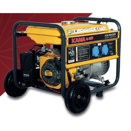 Kama KGL5000CE Marşlı 5 Kva Monofaze Benzinli Jeneratör