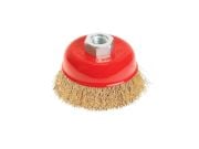 BAY-TEC Saçaklı Çanak Tel Fırça 65 mm