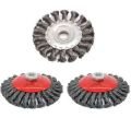 Yassı Burgulu Tel Fırça 125 Mm 12.5 Cm Genişlik Yassı Burgulu Tel Fırça 0105 -B3663