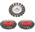 Yassı Burgulu Tel Fırça 85 Mm 8.5 Cm Genişlik Yassı Burgulu Tel Fırça 0105 -B3660