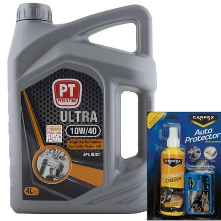 Petro Time 10W-40 Motor Yağı 4 L + Torpido Bakım Seti