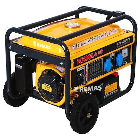 Kama KGL 5000 CE Otomatik 5 Kva Monofaze Benzinli Jeneratör