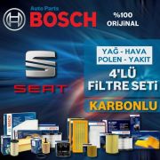 Seat Leon 1.6 Bosch Filtre Bakım Seti 2006-2012 (495584711)