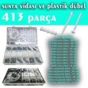 413 Parça Dübel Seti