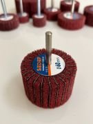 50X20mm, 2'x3/4'inches abrasive non woven combi mop wheel with 1/4 shank 10 pcs pack