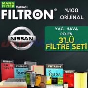 Nissan Juke 1.6 Mann Filtron Filtre Bakım Seti 2011 - 2018