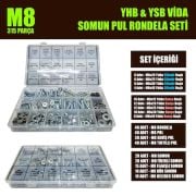 315 Parça M8 Yhb Ysb Vida Seti