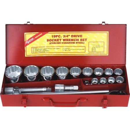 Rıco 19 Pc 3/4 Agır Lokma Set 12 Köşe