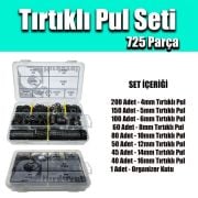 725 Parça Tırtırlı Pul Seti