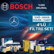 Mercedes Vito 115 Cdi Bosch Filtre Bakım Seti 2004-2010 (495584871)