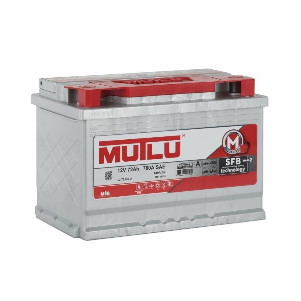 Mutlu 12 Volt 72 Amper Sfb Son Teknoloji
