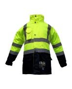 JUNIOR JN1003 (S) 5+1 İçi Çıkmalı Oxford Fosforlu Parka