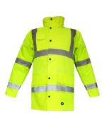 JUNIOR JN1011 XXXL Sarı Waterproof Fosforlu Oxford Parka