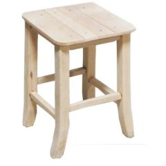 Tahta Tabure 35 cm Yükseklik