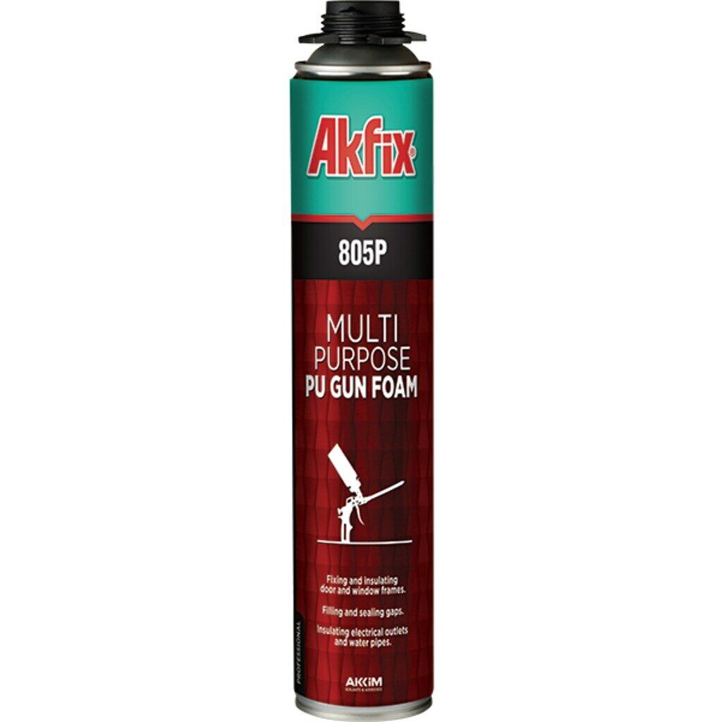 Akfıx 805P Tabancalı Poliüretan Köpük 850 G