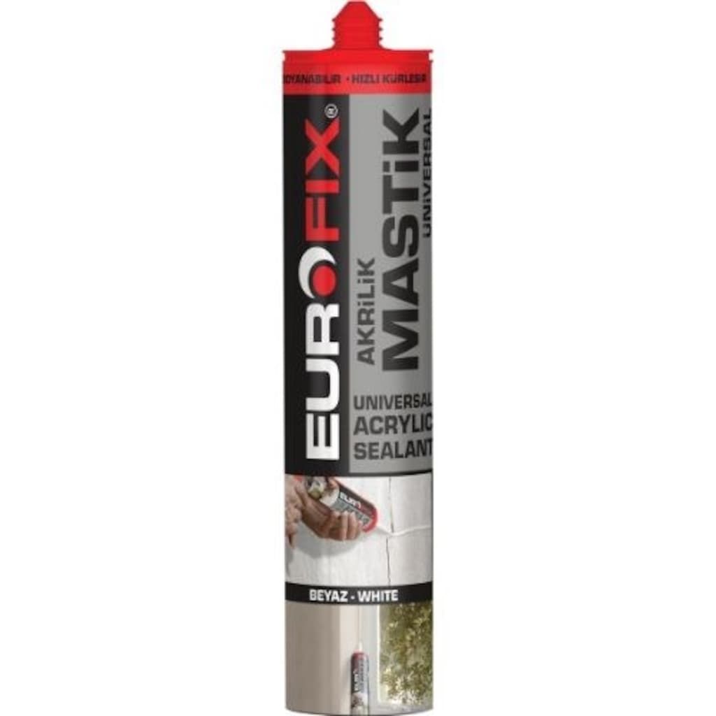 Eurofix 450 Gram Akrilik Mastik Beyaz