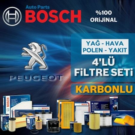 Peugeot 2008 1.6 E-Hdi Bosch Filtre Bakım Seti 2013-2021