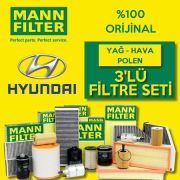 Hyundai I30 1.6 Crdı Mann-Filter Filtre Bakım Seti 2012-2016 (495301630)