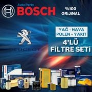 Peugeot 207 1.4 Hdı Bosch Filtre Bakım Seti 2006-2010 (495302655)