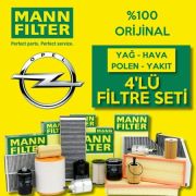 Opel Astra H 1.3 Cdtı Mann-Filter Filtre Bakım Seti 2005-2013 (495301673)
