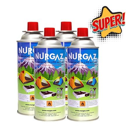 Nurgaz Ng 207 Valfli Kartuş 220 Gr 4 Lü Set