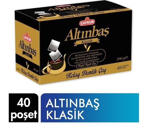 Çaykur Altınbaş Klasik Kolay Demlik Çay 200 gr 40 Poşet