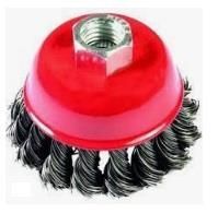 Burgulu Tel Fırça 65 Mm 6.5 Cm Genişlik Burgulu Tel Fırça 0105 -B271