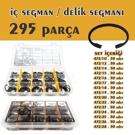 295 Parça Iç Segman Seti