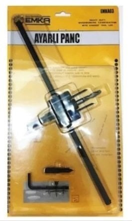 AYARLI PANÇ SETİ ALÇIPAN SUNTA DELME 120mm