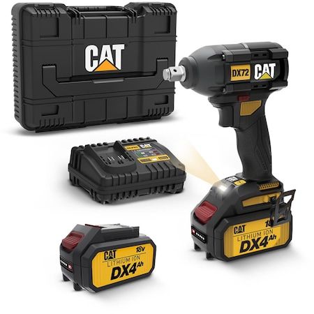 CAT DX72 Çift Akülü Şarjlı 350 NM Kömürsüz Profesyonel Somun Sıkma Makinesi