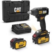 CAT DX72 Çift Akülü Şarjlı 350 NM Kömürsüz Profesyonel Somun Sıkma Makinesi