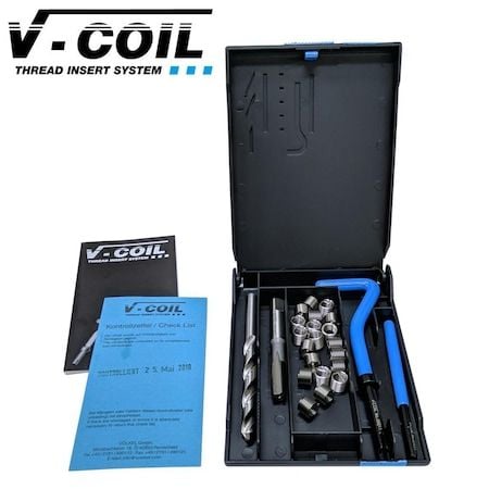V-coil M10x1.0 Helicoil Seti Diş Tamir Takımı