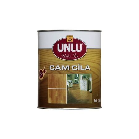 Ünlü Cam Cila Parlak 2,5L