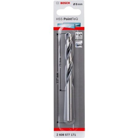 Bosch HSS-PointTeQ 8.0 mm Metal Delme Matkap Ucu - 2608577171