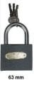 Asma Kilit GRİ 63mm