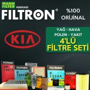 Kia Rio 1.5 Crdi Mann Filtron Filtre Bakım Seti 2005-2011