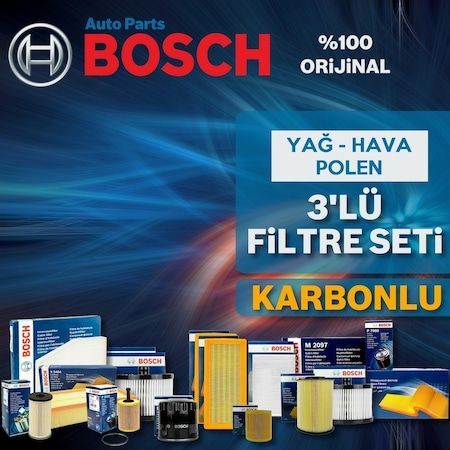 Opel Corsa C 1.3 Cdti Bosch Filtre Bakım Seti 2004-2007 3Lü Karb 553049623