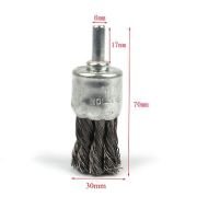 SEDEF 30 mm Pimli Kalem Burgulu Tel Fırça 55909