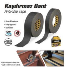 Merdiven Kaydırmaz Bant 25mmx15 Metre