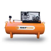 Setkom 5.5 Hp 380 V 300 Lt 12 Bar - Set 40/300 - 5.5 P Pistonlu Kompresör