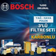 Toyota 1.2 C-Hr Bosch Filtre Bakım Seti 2017-2022 3Lü Karbonlu 553041581