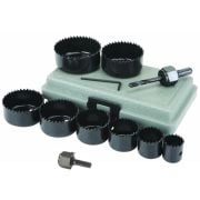 Ağaç Buat Takım Panç Set 11 Parça Ahşap Buat Kartonpiyer Alçıpan Panç Seti -B0101 BUHAT-11PCS