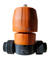 D32DN25 +GF+ George Fisher DIASTAR Çift Etkili Diyaframlı Vana (GF Kod : 161 654 014)