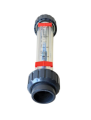 FIP ISO R1''-Ø32, 20-300 l/h FIP FCIV U-PVC ŞAMANDIRALI DEBİMETRE (NaOH, FCIV032P5X0300)