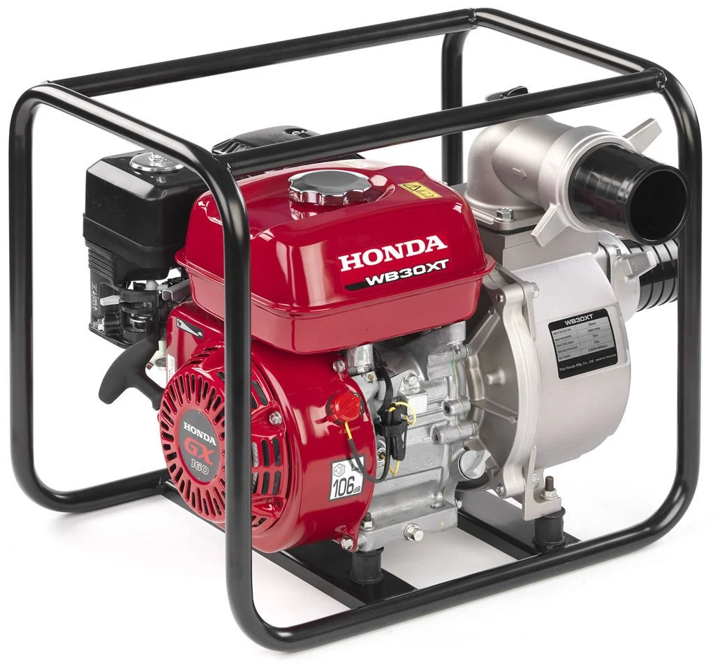 HONDA WB30 XT MOTOPOMP 3'PARMAK BENZİNLİ SU MOTORU